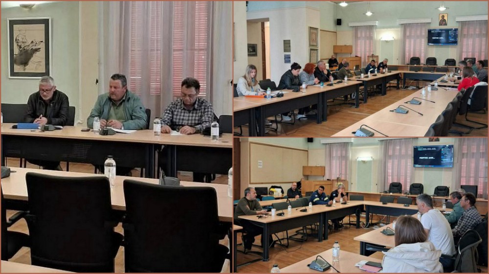 Συνεδρίαση για την αντιπυρική περίοδο 2026 στον Δήμο Χαλκιδέων