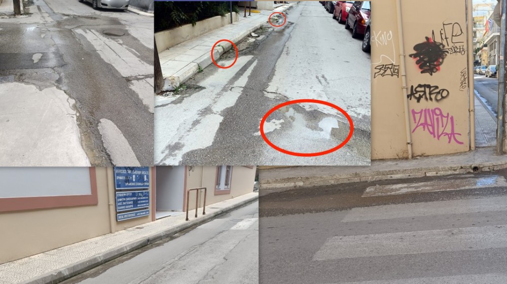 ΧΑΛΚΙΔΑ: Τρέχει - τρέχει το νερό εδώ και εβδομάδες κάτω από την ...μύτη της ΔΕΥΑΧ