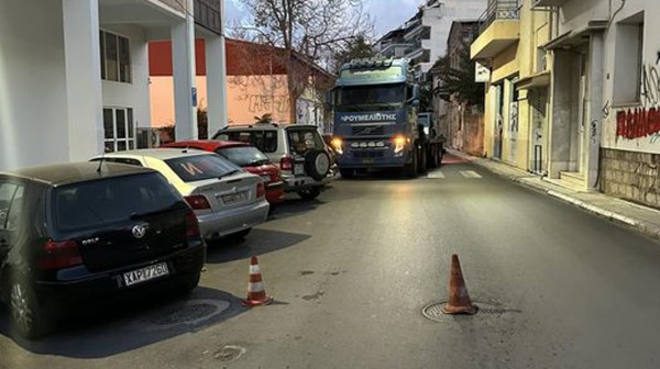 ΧΑΛΚΙΔΑ: Κλειστή η οδός Νεοφύτου λόγω εργασιών