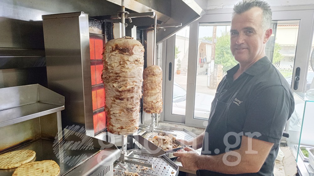 Δεν ...τρομάζει από τις υψηλές θερμοκρασίες ο Γιάννης Περιβολάρης