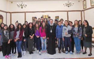 Επίσκεψη μαθητών στο Μητροπολίτη Χαλκίδας