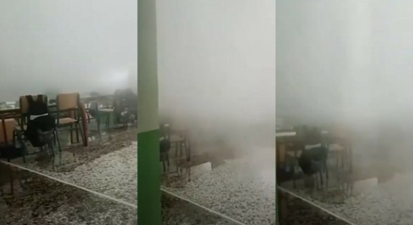 ΜΟΝΟΔΡΙ ΕΥΒΟΙΑ: Εσπασε σωλήνας καλοριφέρ σε σχολείο εν ώρα μαθήματος - Η αίθουσα γέμισε καυτό νερό και καπνό (VIDEO)