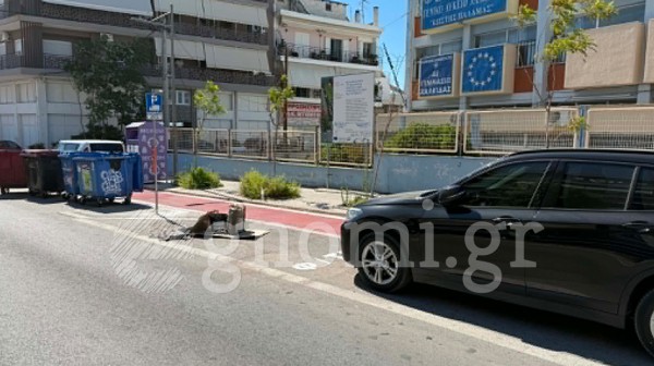 ΟΔΟΣ 28ης ΟΚΤΩΒΡΙΟΥ-ΧΑΛΚΙΔΑ: Κάτοικοι εμπόδισαν τη χάραξη θέσης για μεταφορική