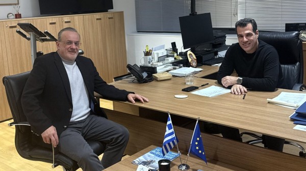 ΑΥΛΙΔΑ: Συνάντηση Ζεμπίλη – Πλεύρη για τη χρηματοδότηση υποδομών ύψους 2,5 εκατ. ευρώ