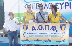 Π. Φάληρο και ΚΟΠΙ οι νικητές στο Κύπελλο Ευρίπου