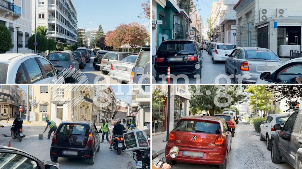 ΧΑΛΚΙΔΑ: Κυκλοφοριακό χάος στο κέντρο της πόλης (VIDEO)