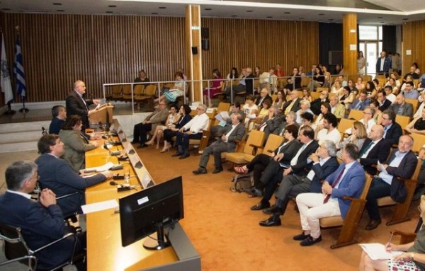 Ο Γιώργος Ακριώτης σε ειδική εκδήλωση του Εθνικού Δικτύου Ιατρικής Ακρίβειας