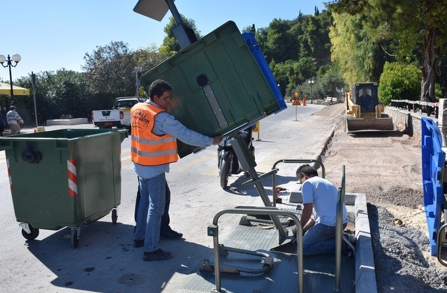 ΧΑΛΚΙΔΑ: Πιλοτικό πρόγραμμα διαλογής απορριμμάτων στη λεωφόρο Μακαρίου