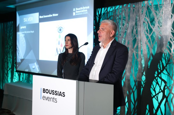 Το νερό Δέλφη διακρίθηκε με ασημένιο βραβείο στα Food & Drink Innovation Awards 2026