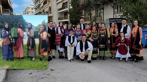 ΧΑΛΚΙΔΑ-ΠΑΡΕΛΑΣΗ: Οι γυναίκες της Πίνδου με τα πυρομαχικά σύμβολο του αγώνα για την λευτεριά