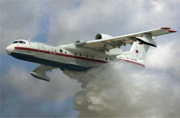 ΦΩΤΙΑ ΕΥΒΟΙΑ: Εκτός μάχης το ρωσικό Beriev
