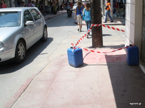 Πρεμούρα για τα πεζοδρόμια