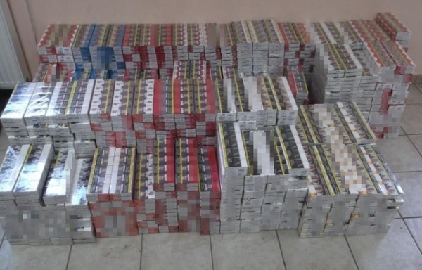 Έπιασαν 34χρονο στα διόδια με 6.840 λαθραία πακέτα τσιγάρων