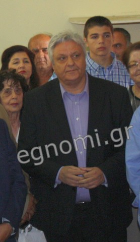 Ενταση στην ορκωμοσία του Θανάση Μπουραντά