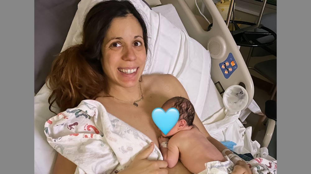 Η Κατερίνα Στεφανίδη γέννησε και έφερε στον κόσμο ένα υγιέστατο αγοράκι