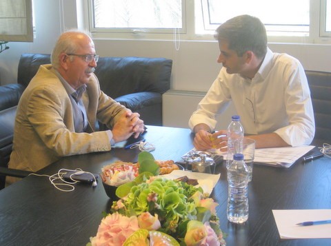 Συνάντηση Μπακογιάννη-Παγώνη στο Διοικητήριο της Χαλκίδας