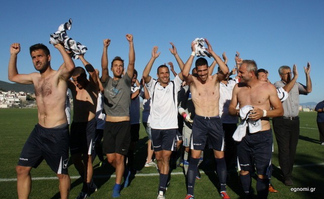 Η Κύμη πανηγυρίζει την άνοδο στη Γ΄Εθνική