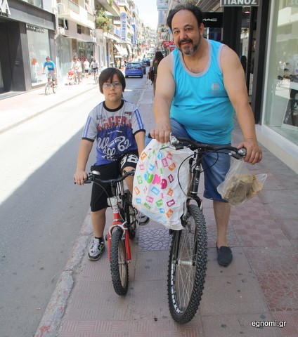 Αυξάνονται καθημερινά οι ποδηλάτες στη Χαλκίδα