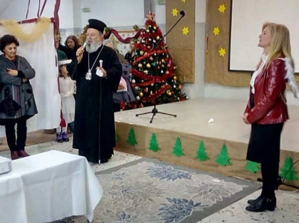 Μαγείρεψαν Χριστουγεννιάτικη ... πετρόσουπα παρουσία του Μητροπολίτη