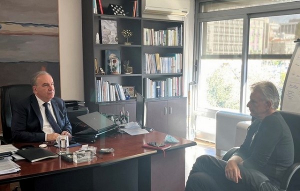 Πνευματικός: Ζήτησε επίσπευση της κατασκευής του Καταστήματος Κράτησης Χαλκίδας