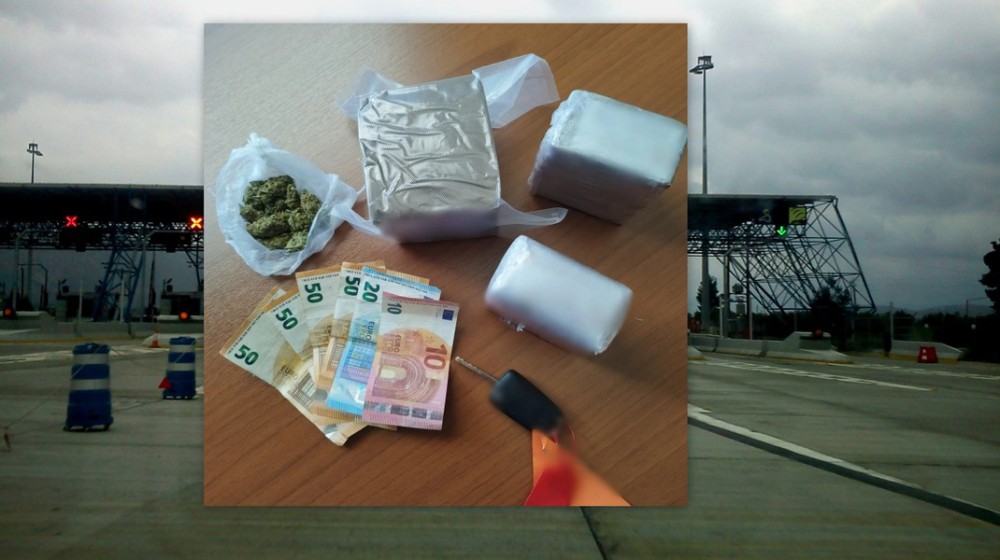 Έπιασαν στα Διόδια δύο Έλληνες με σοκολάτες χασίς βάρους 2 κιλών