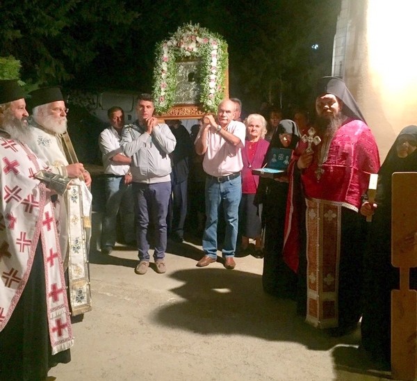 ΠΑΛΙΟΥΡΑΣ: Πανηγύρισε το νεότερο μοναστήρι της Εύβοιας