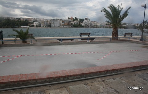 Ξηλώθηκε η παιδική χαρά στο Κρηπίδωμα