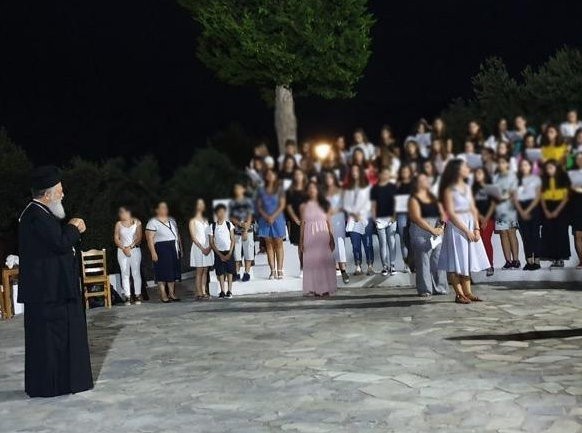 Ξανά στις Κατασκηνώσεις της Μητρόπολης ο Δεσπότης