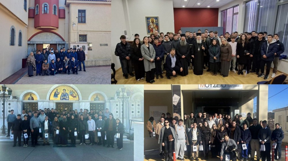 Μαθητική Αποστολή από την Πάτρα σε Ιερές Μονές της Εύβοιας