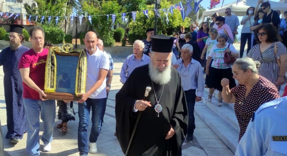 Αναχώρησε από τη Χαλκίδα η εικόνα της Παναγίας Σουμελά