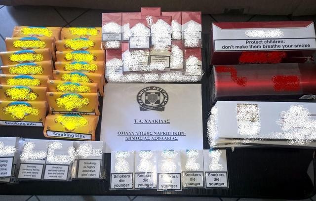 ΛΑΜΨΑΚΟΣ: Λαθραίος καπνός και τσιγάρα σε σπίτι αλλοδαπού