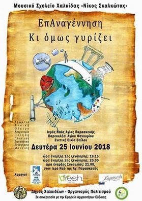 ΧΑΛΚΙΔΑ: Συναυλία από το Μουσικό Σχολείο Χαλκίδας στον ιερό ναό Αγίας Παρασκευής