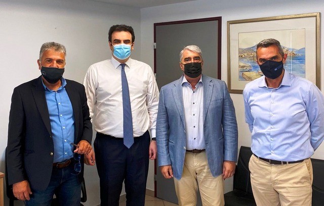 Στον υπουργό Ψηφιακής Διακυβέρνησης Κεδίκογλου, Μαυρίκος και Γεροντίτης