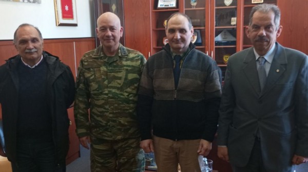 Ενίσχυση της συνεργασίας μεταξύ ΣΕΑΝ Ευβοίας και Σχολής Πεζικού