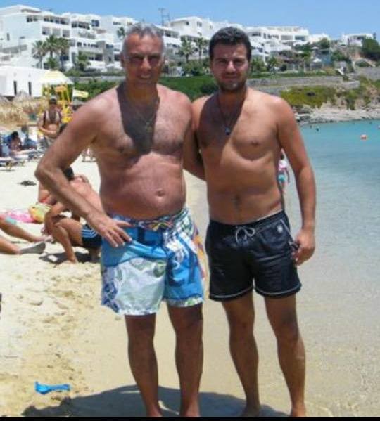 Έκανε μπάνιο με τον Γκάλη ο Γιώργος Μπρούζος