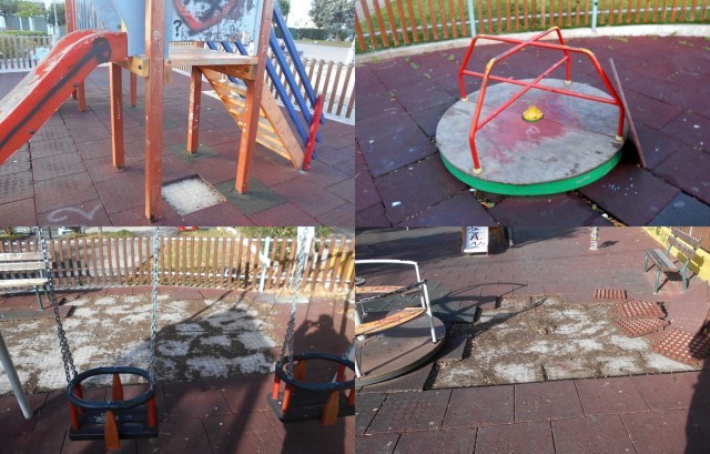 ΧΑΛΚΙΔΑ: Βάνδαλοι προκάλεσαν ζημιές σε παιδικές χαρές