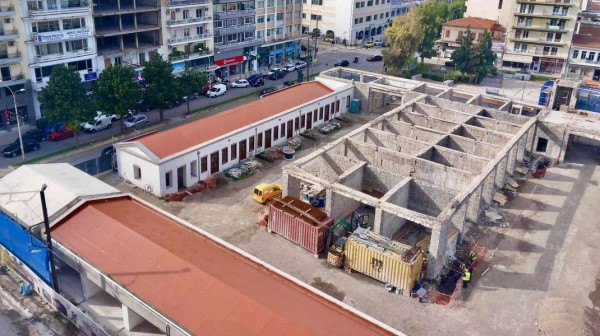 Προχωράει η Δημοτική Αγορά Χαλκίδας (φωτό)