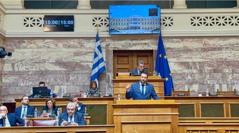 Ο Φάνης Σπανός ζήτησε την ίδρυση Πανεπιστημίου Στερεάς Ελλάδας από το βήμα της Βουλής