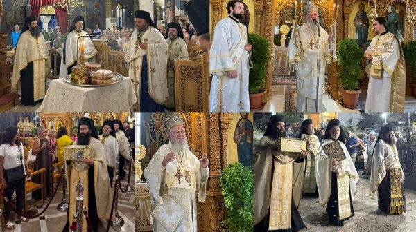 ΧΑΛΚΙΔΑ - ΚΑΝΗΘΟΣ: Διήμερος εορτασμός στο ναό του Αγίου Νεκταρίου