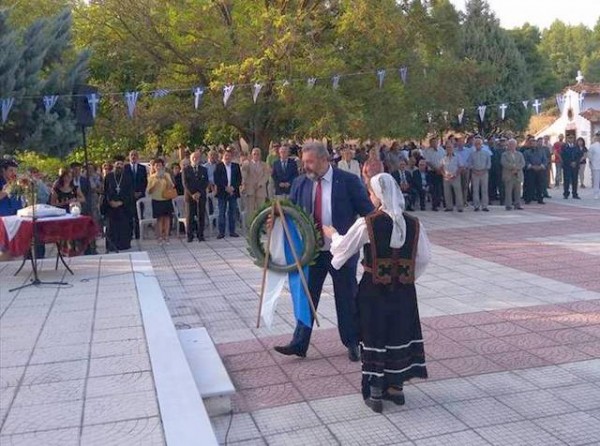 ΝΟΜΑΡΧΙΑΚΗ ΛΑΟΣ: Κατέθεσε στεφάνι στο μνημείο της ΕΛΔΥΚ στο Σπαθάρι