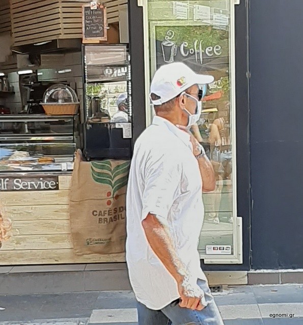 ΑΒΑΝΤΩΝ: Οι πολίτες της Χαλκίδας φοράνε μάσκα και έξω στο δρόμο