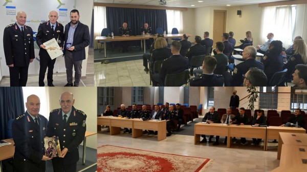 Ο Γενικός Επιθεωρητής Αστυνομίας Νοτίου Ελλάδας επισκέφτηκε την Στερεά Ελλάδα