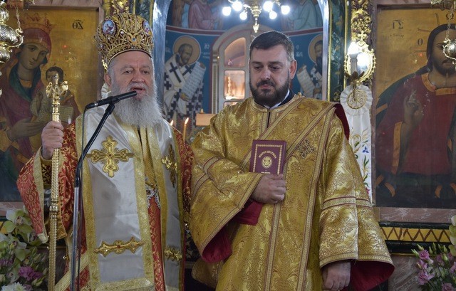 ΑΝΩ ΒΑΘΕΙΑ: Χειροτονήθηκε διάκονος στο ναό του Αγίου Νικολάου