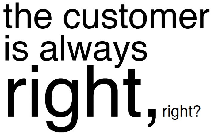 Βρήκα το μπελά μου από παχουλή πελάτισσα