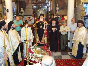 Γιορτή με λαμπρότητα στη Σκιάθο