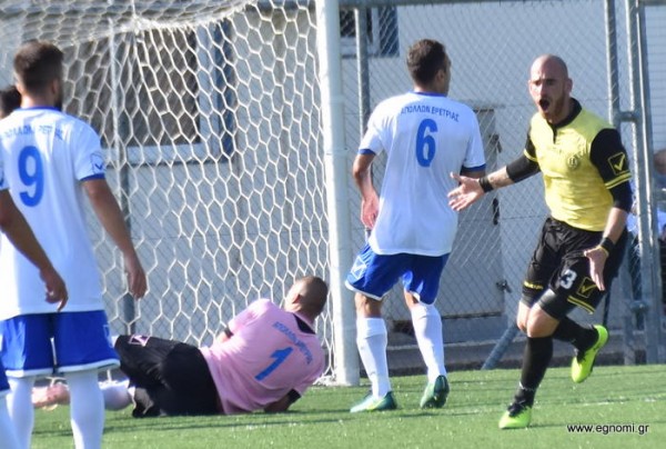 ΚΟΡΙΝΘΟΣ-ΑΠΟΛΛΩΝ ΕΡΕΤΡΙΑΣ 2-1: Στο φινάλε δέχτηκε το γκολ της ήττας