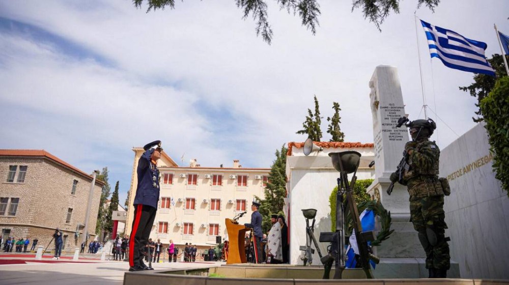 ΕΠΙΣΗΜΟ: Στη Σχολή Πεζικού Χαλκίδας ο εορτασμός του Αγίου Γεωργίου