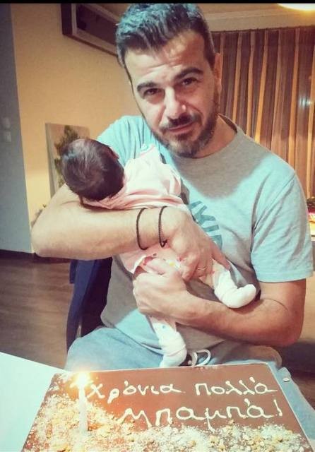 Τα πιο γλυκά γενέθλια για τον Γιώργο Μπρούζο