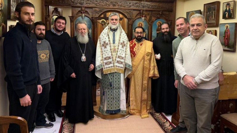 ΧΑΛΚΙΔΑ: Τελέστηκαν οι ακολουθίες της παραμονής των Χριστουγέννων στο Επισκοπείο της Μητρόπολης