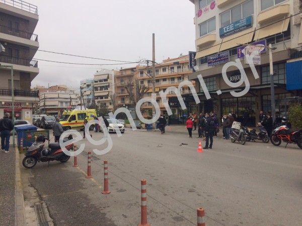 ΧΑΛΚΙΔΑ: Τροχαίο ατύχημα με τραυματισμό στην οδό Χαϊνά
